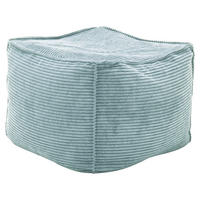 HOCKER in Textil Hellblau  - Hellblau, Design, Textil (66/40/66cm) - Lomoco