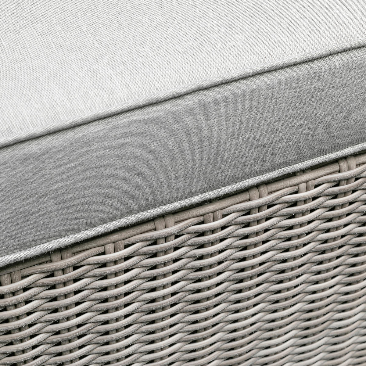 LOUNGEGARNITUR   93/65/71 cm Stahl  - Grau, Basics, Glas/Textil (93/65/71cm) - Gardenson