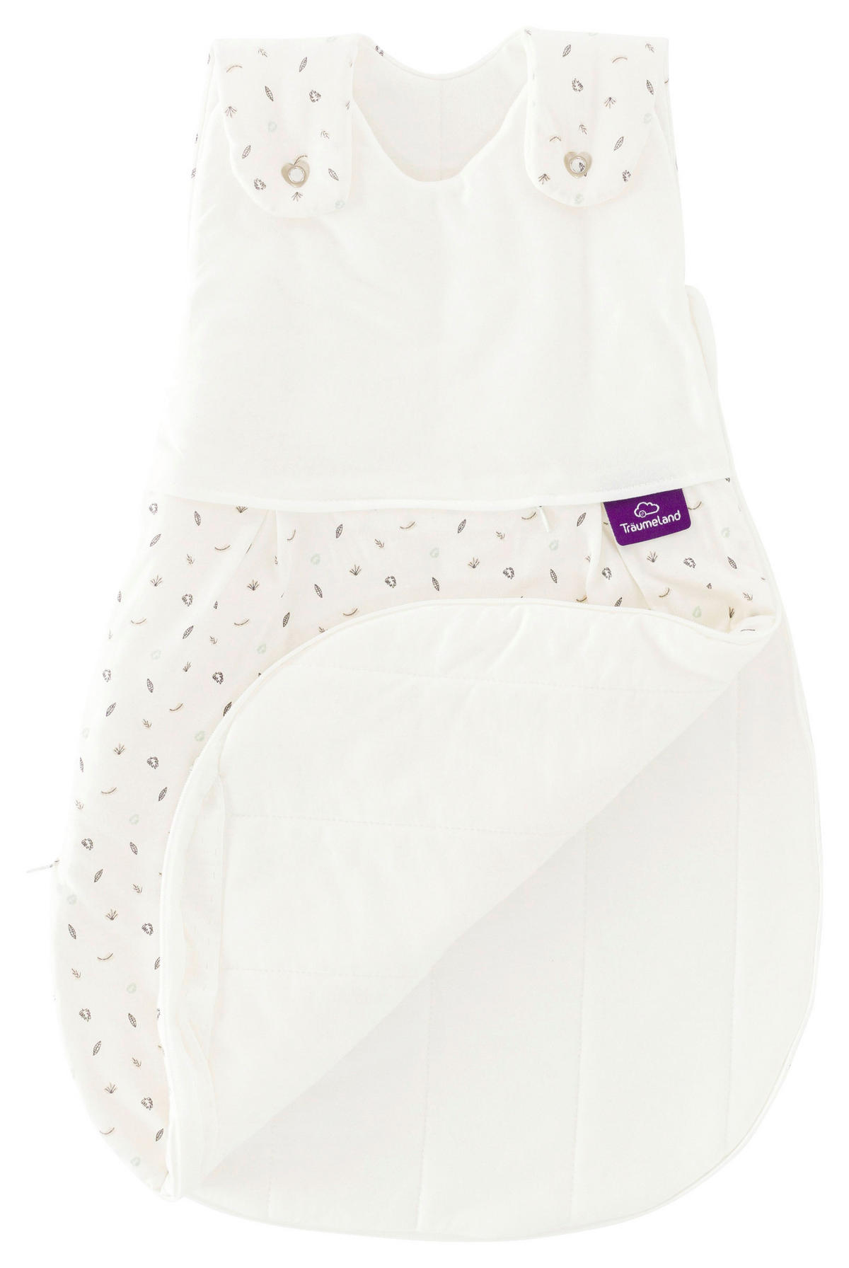 BABYSCHLAFSACKSET Faultier    56/62   - Weiß, Trend, Textil (56/62null) - Träumeland