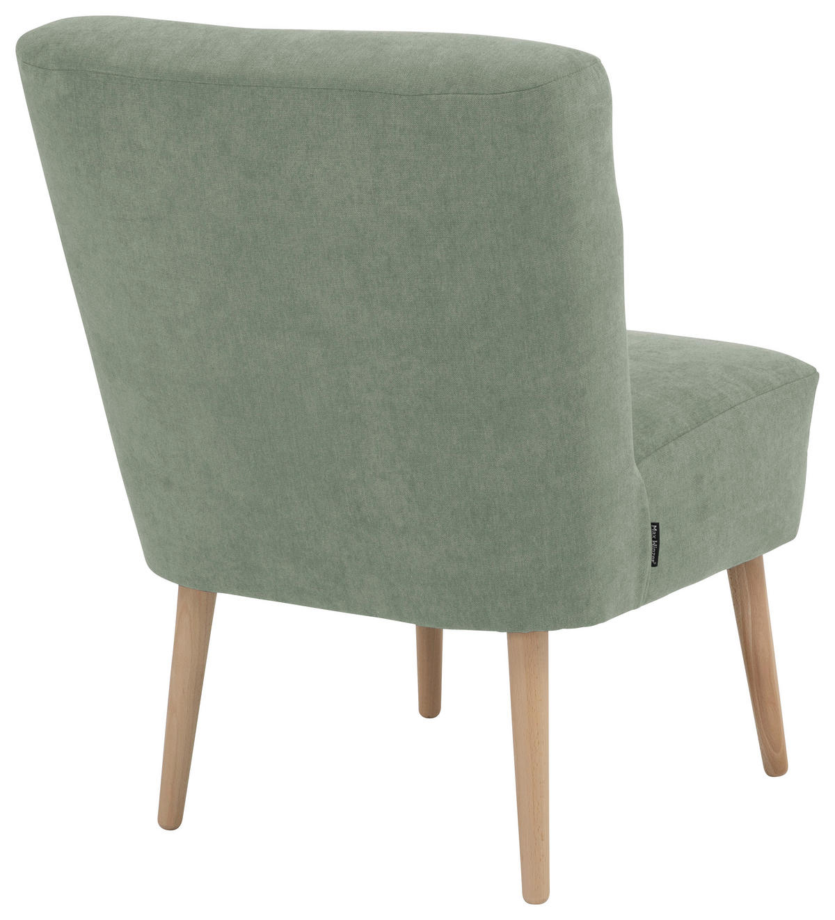 SESSEL in Flachgewebe Hellgrün  - Buchefarben/Hellgrün, Design, Holz/Textil (58/78/68cm) - Max Winzer