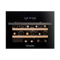 WEINKÜHLSCHRANK LSBI28B  - Basics, Glas/Holz (59,0/45,5/56,3cm)