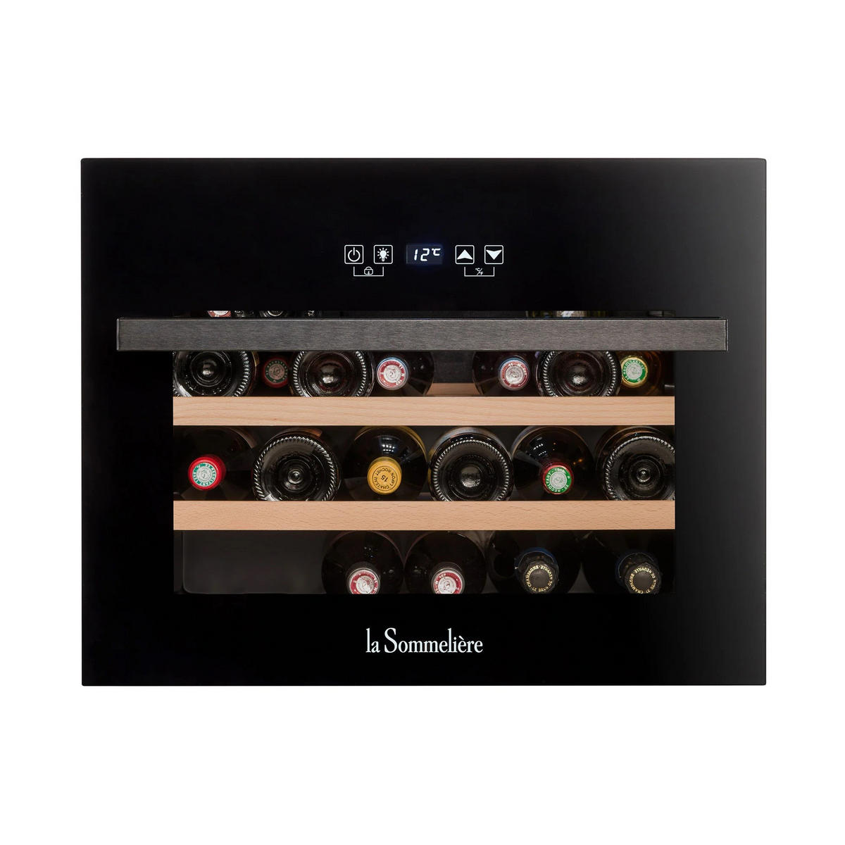 WEINKÜHLSCHRANK LSBI28B  - Basics, Glas/Holz (59,0/45,5/56,3cm)