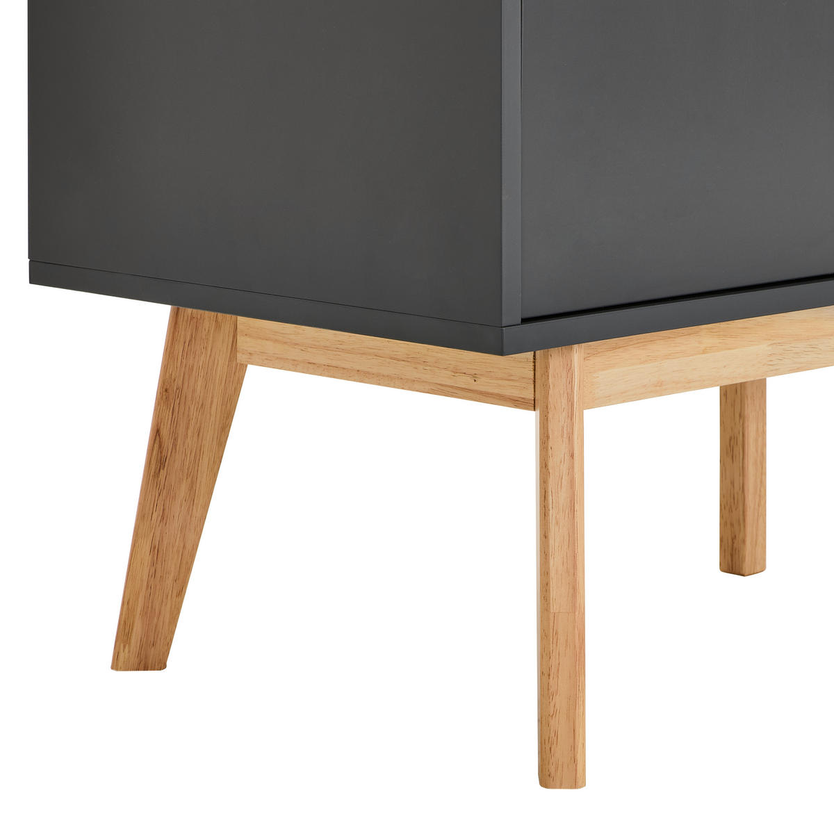 SIDEBOARD  in 160/86/40 cm  - Naturfarben/Grau, Design, Holz/Holzwerkstoff (160/86/40cm) - MID.YOU