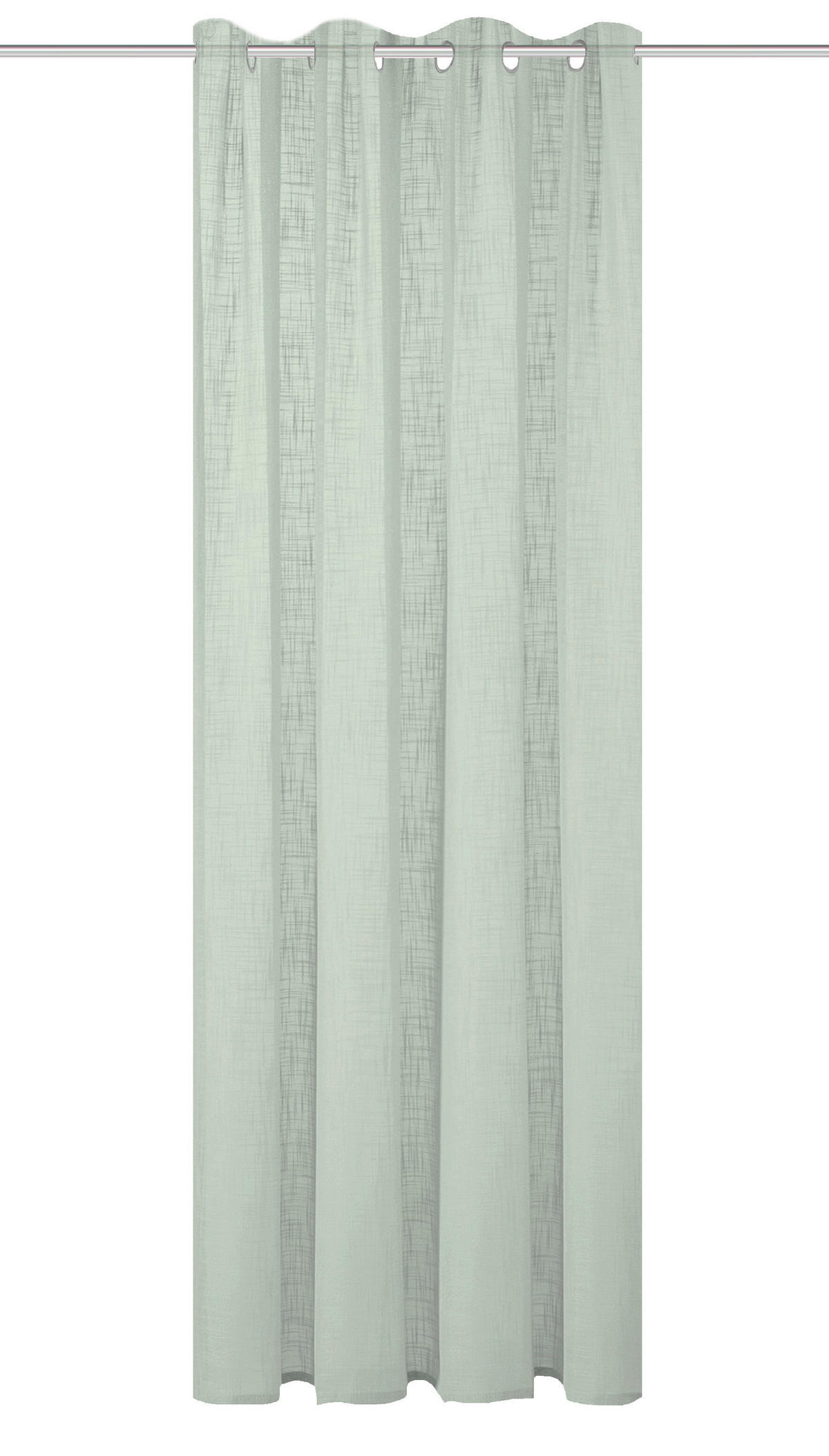 ÖSENSCHAL halbtransparent 140/160 cm   - Salbeigrün, Basics, Textil (140/160cm)