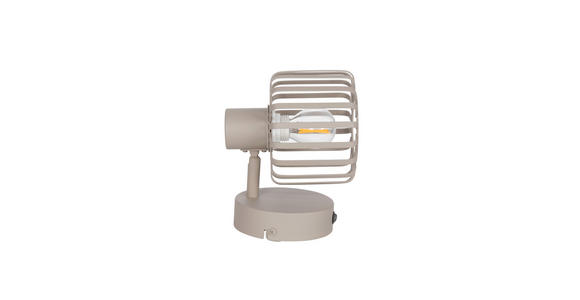 STRAHLER 20,6/12/14,5 cm - Sandfarben, KONVENTIONELL, Metall (20,6/12/14,5cm) - Novel
