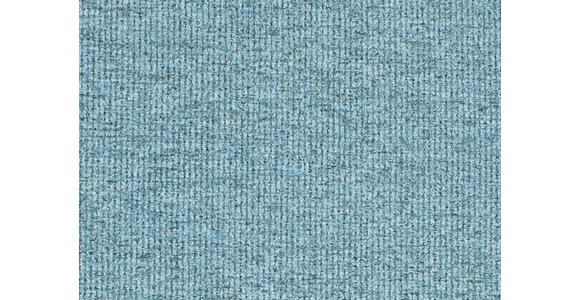 ECKSOFA in Webstoff Hellblau  - Schwarz/Hellblau, Design, Textil/Metall (265/180cm) - Carryhome