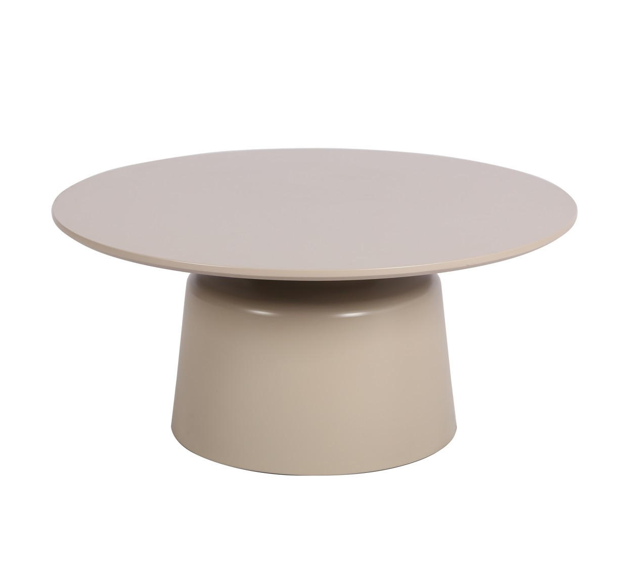 COUCHTISCH  in Metall, Holzwerkstoff  - Kaschmir, Design, Holzwerkstoff/Metall (80/37/80cm) - Livetastic