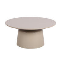 COUCHTISCH  in Metall, Holzwerkstoff  - Kaschmir, Design, Holzwerkstoff/Metall (80/37/80cm) - Livetastic