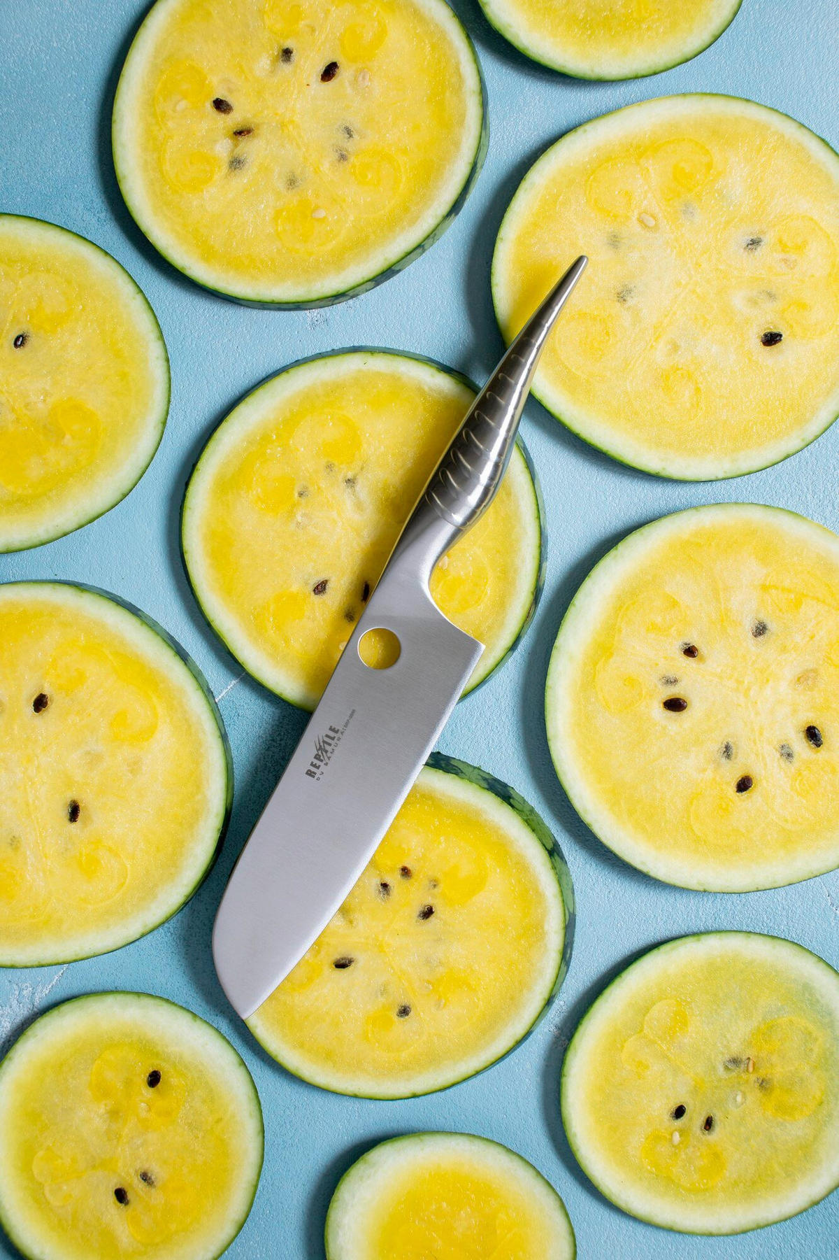 NOŽ ZA ŠEFA KUHINJE  REPTILE        34 cm    nerjaveče jeklo - srebrne barve, Basics, kovina (34cm) - Samura