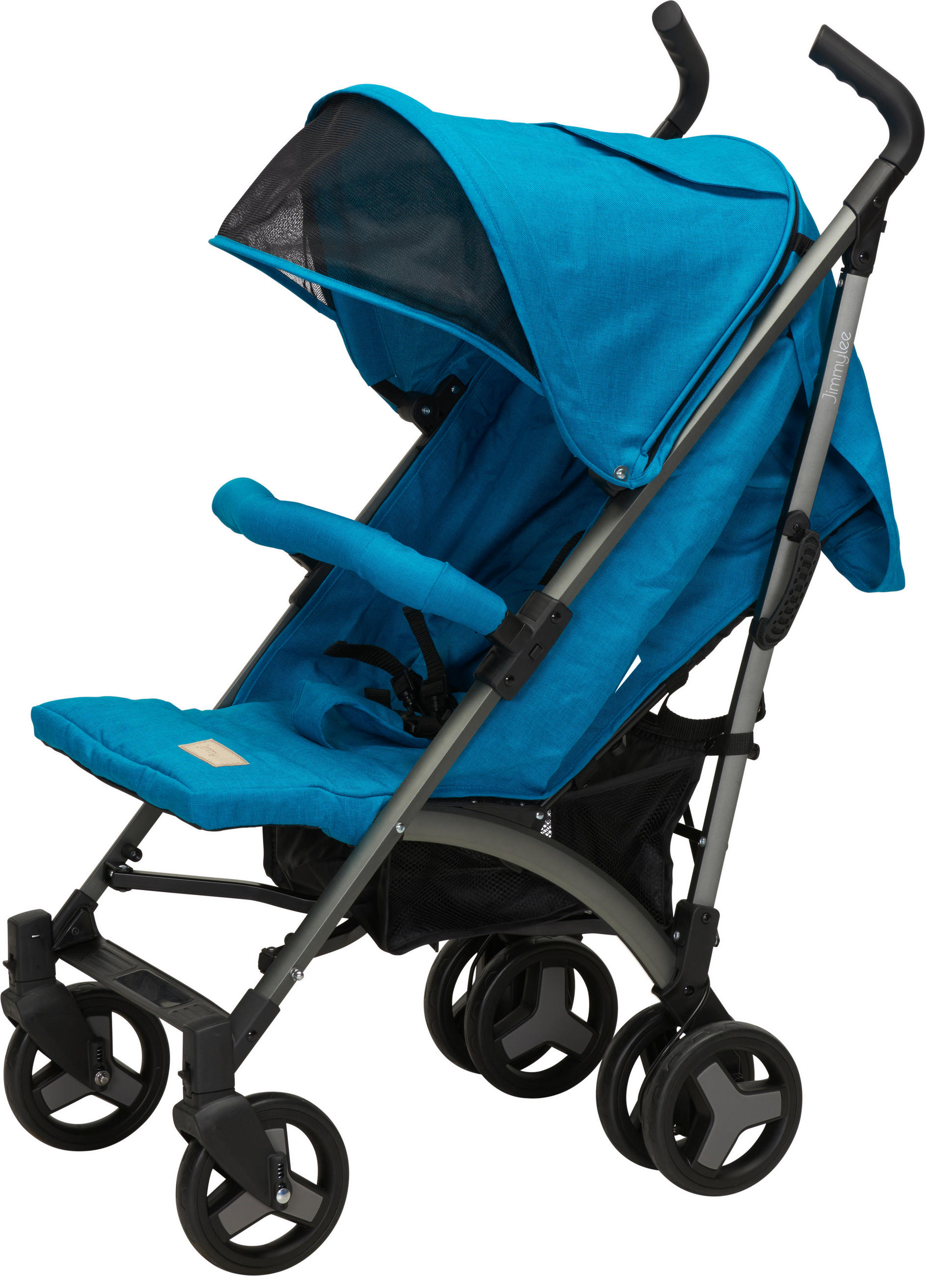 KIŠOBRAN KOLICA Vision - tirkizna, Osnovno, tekstil/metal (85/47/106cm) - Jimmylee