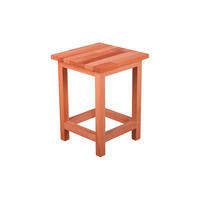 Universalhocker  - Kernbuche, Basics, Holz (30/40/30cm) - Gardenson