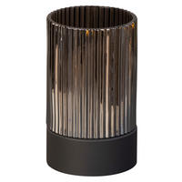 AKKU-TISCHLEUCHTE Ariva Pro 12/20 cm  - Grau, Design, Glas/Metall (12/20cm)