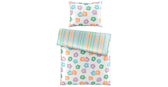 WENDEBETTWÄSCHE KASHMIRA Satin 140/200 cm - Multicolor, Trend, Textil (140/200cm) - Esposa