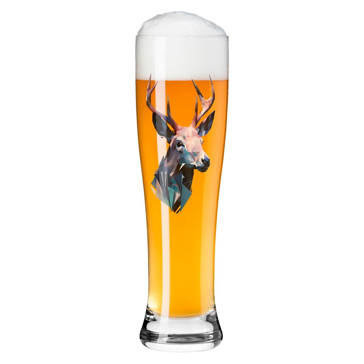 WEIZENBIERGLAS 646 ml  - Blau/Grau, LIFESTYLE, Glas (7,5/25,4/7,5cm) - Ritzenhoff