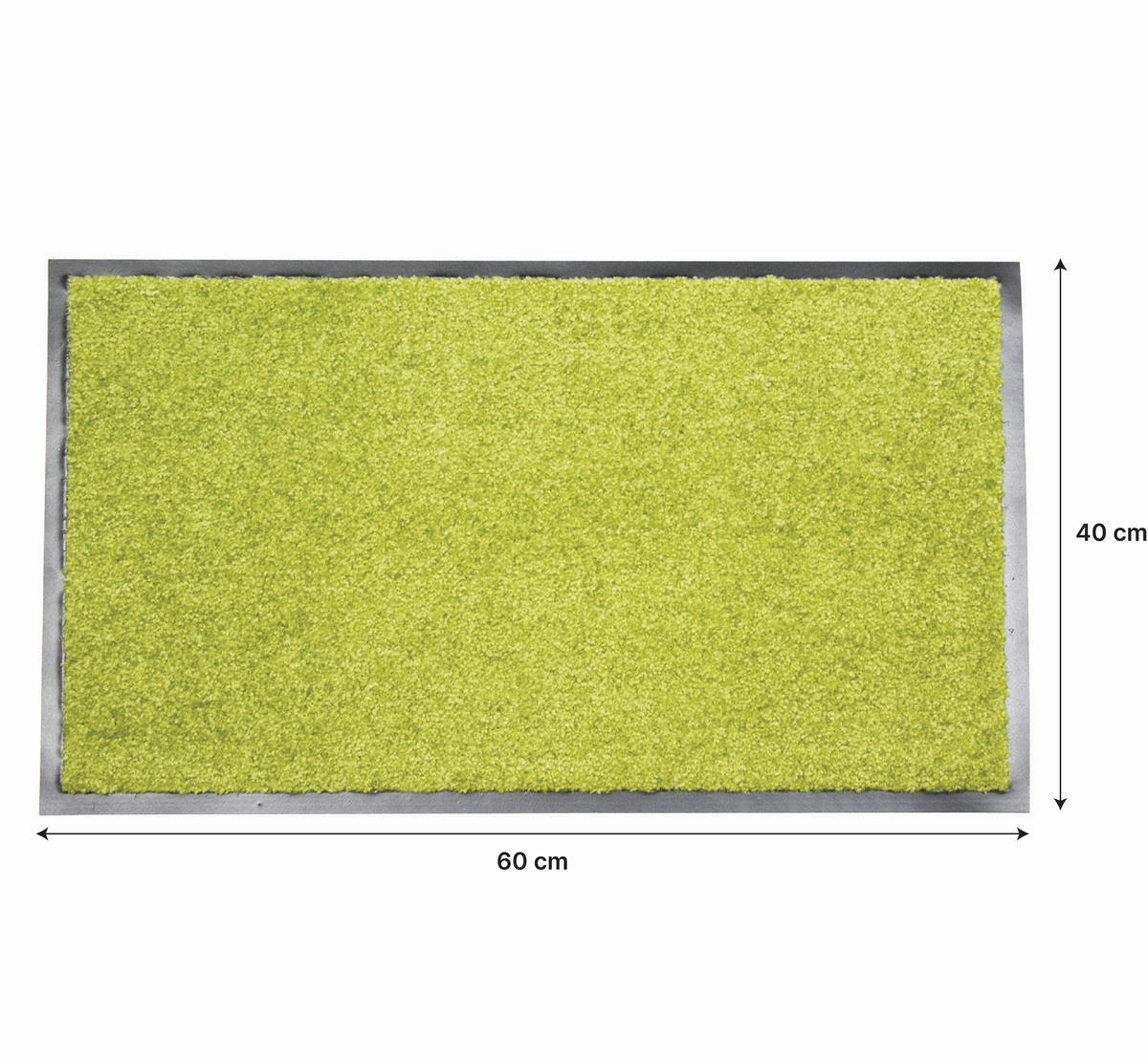 SZENNYFOGÓ SZŐNYEG - világoszöld, Basics, műanyag (90/0,9/150cm)