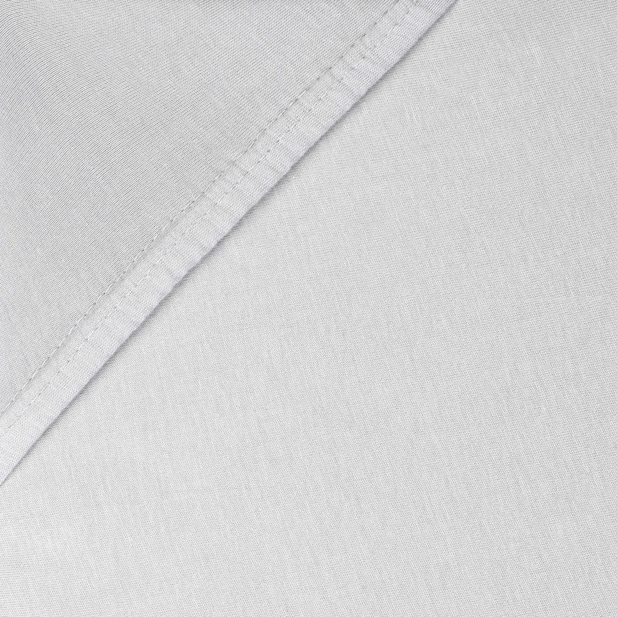 KINDERSPANNLEINTUCH   - Hellgrau, Basics, Textil (81/5/43cm) - Babybay