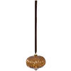 FÜGGŐDÍSZ - barna, Trend, Üveg (20/21cm) - Ambia Home