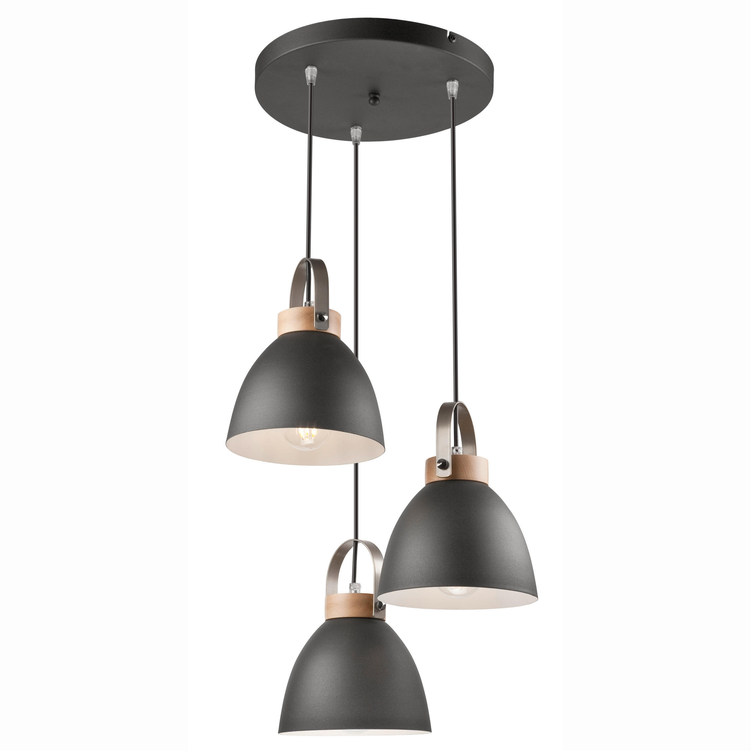 XXXLutz Pendelleuchte Danielle Graphit 79 cm