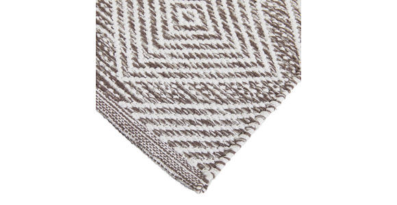 FLECKERLTEPPICH 60/120 cm Diamant Grey Grau - Grau, Design, Textil (60/120cm) - Boxxx