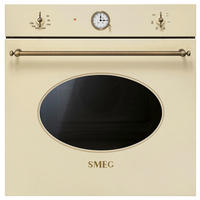 EINBAUBACKOFEN SF68C1PO  - Messingfarben/Creme, Basics, Metall (59,7/57,5/57,1cm) - SMEG