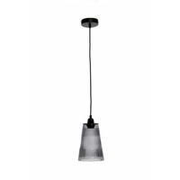 HÄNGELEUCHTE  14,5/25/14,5 cm   - Grau, Trend, Glas (14,5/25/14,5cm) - Kayoom
