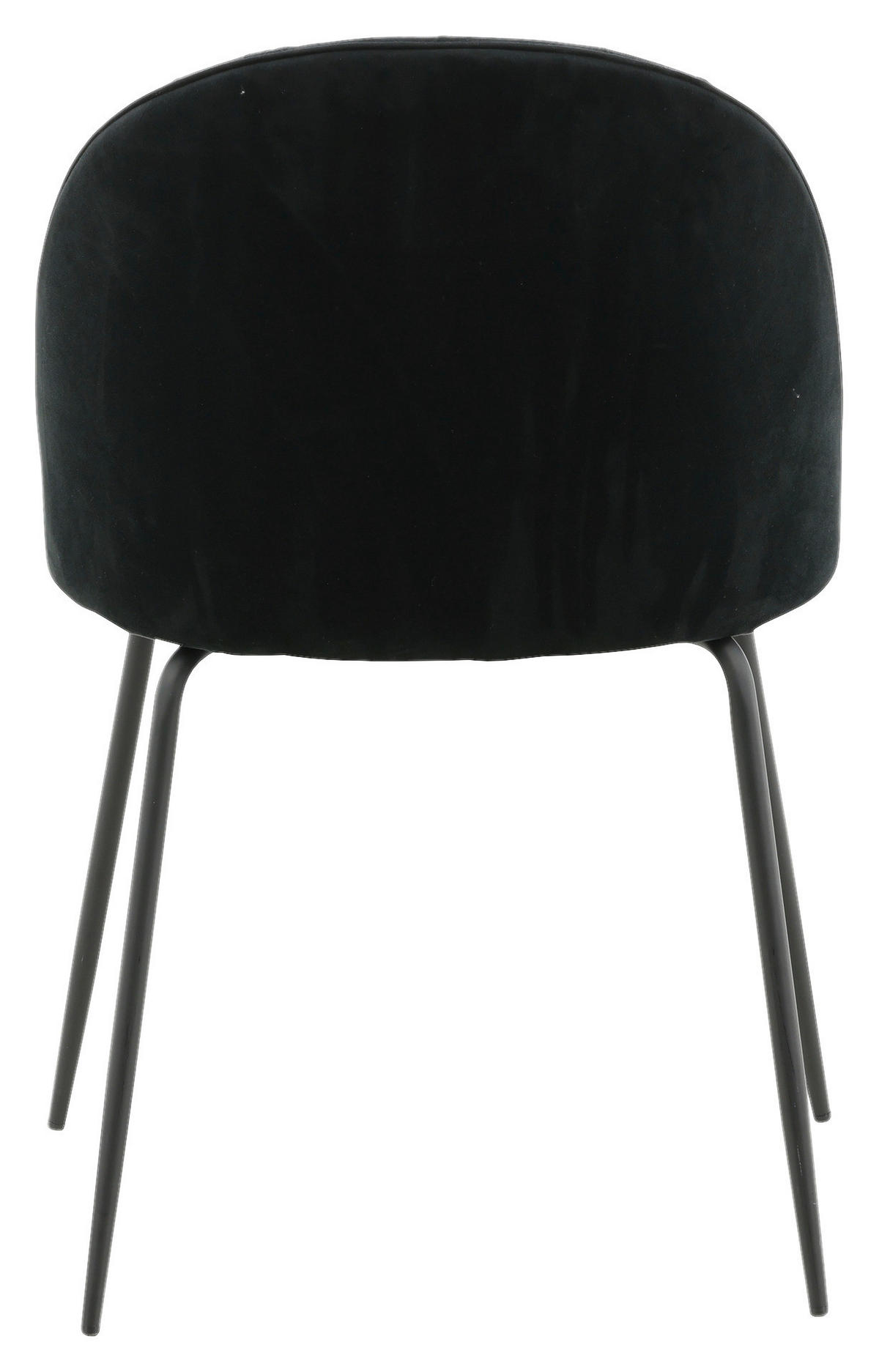 STOLSET 2 styck stål  - svart, Design, metall/textil (49/79.5/50cm) - Livetastic