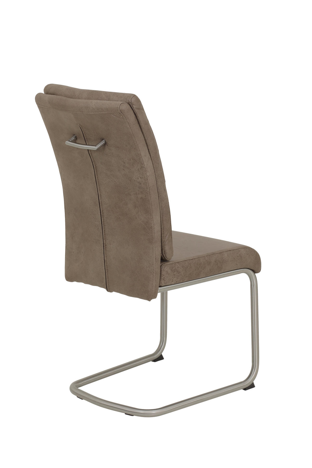 TISCHGRUPPE Schlammfarben, Sonoma Eiche  - Schlammfarben/Edelstahlfarben, MODERN, Textil/Metall (140 - 220/76/90cm) - MID.YOU