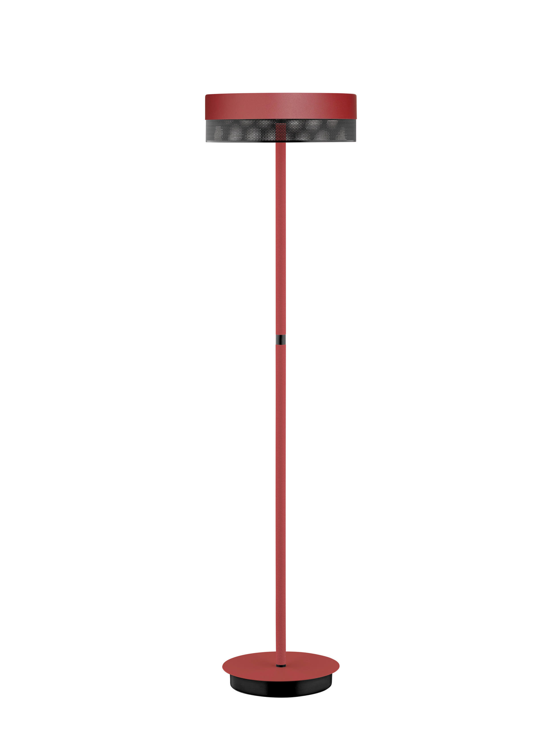 LED SVJETILJKA PODNA Mesh  - crvena/crna, Design, metal (30/120cm)
