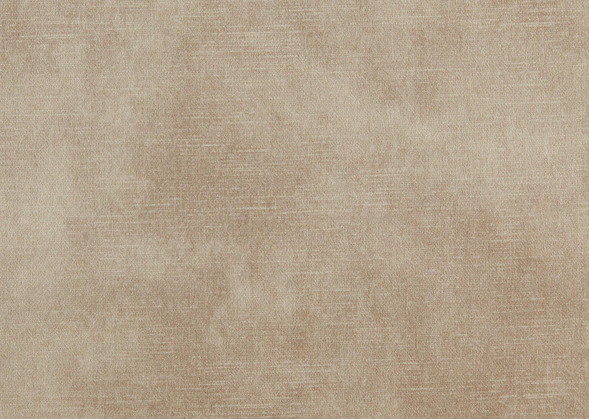 STUHL  in Velours Textil  - Hellbraun/Schwarz, Design, Textil/Metall (50/84/68cm) - Welnova