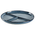 GRILLTELLER New Country  27,7 cm   - Blau, Trend, Keramik (27,7cm) - Landscape