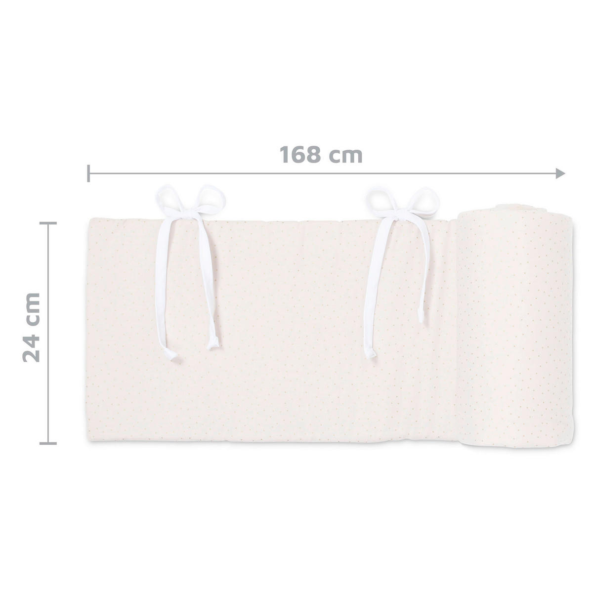 NESTCHEN   24/168 cm  - Beige, Basics, Textil (24/168cm) - Babybay