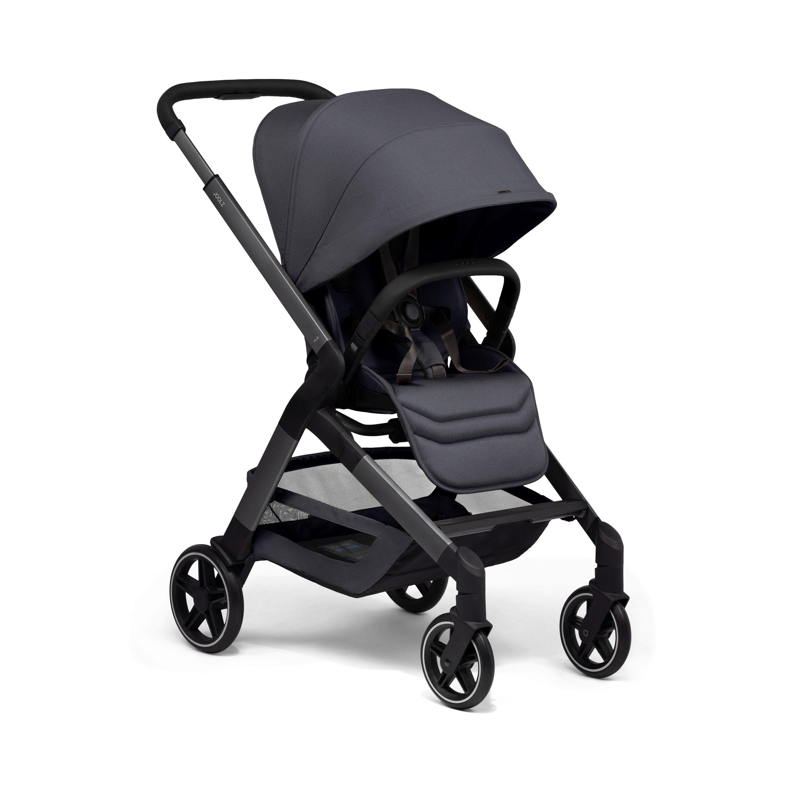 KINDERWAGEN Hub2  - Dunkelgrau, Basics, Textil (9,3null) - Joolz