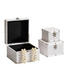 DEKOBOX - Weiß, Basics, Holz/Kunststoff (10/8/10cm) - Ambia Home