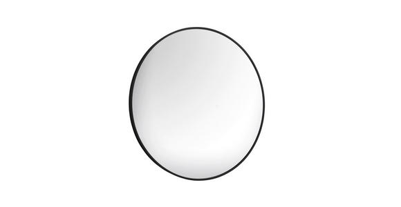 WANDSPIEGEL 70/70/3 cm  - Schwarz, Trend, Glas/Metall (70/70/3cm) - Boxxx