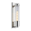 BADEZIMMER-WANDLEUCHTE - Chromfarben, Design, Glas/Metall (8.1/40/12.1cm) - Elstead Lighting