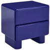 NACHTSCHRANK 56,5/56,5/42,5 cm  - Blau, Design, Holzwerkstoff (56,5/56,5/42,5cm) - Novel