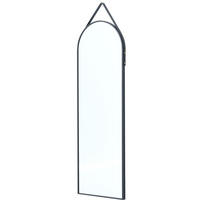 VÄGGSPEGEL 40/122/3 cm    - silver/svart, Design, metall/glas (40/122/3cm) - Best Price