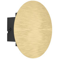 LED-WANDLEUCHTE Talamello  15/15/4 cm  - Goldfarben, Design, Metall (15/15/4cm) - Eglo