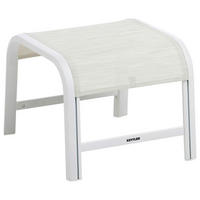 GARTENHOCKER  - Beige/Weiß, Basics, Textil/Metall (49/40/56cm) - Kettler