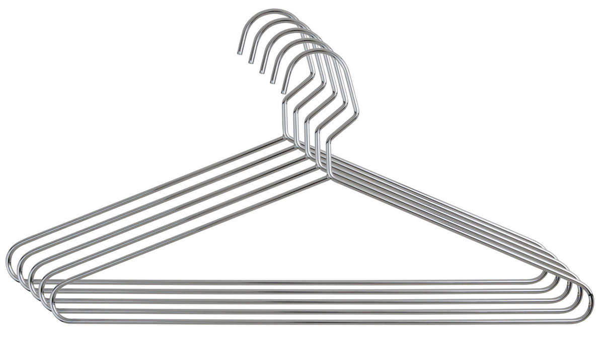 SET VEŠALICA srebrna   - srebrna, Konvencionalno, metal (40cm) - Homeware
