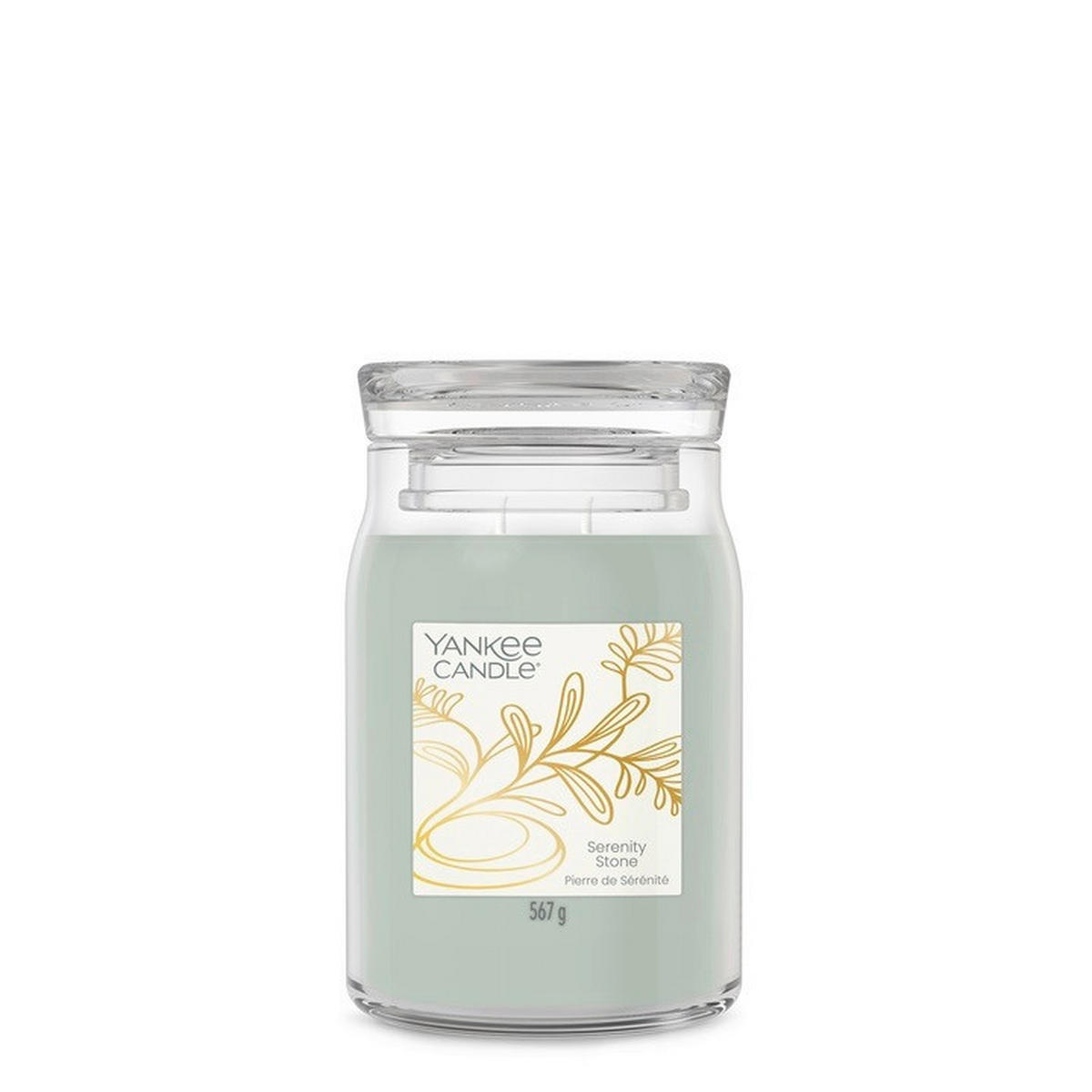 ILLATGYERTYA - zsályazöld, Basics, paraffin (10/15.7/10cm) - Yankee Candle