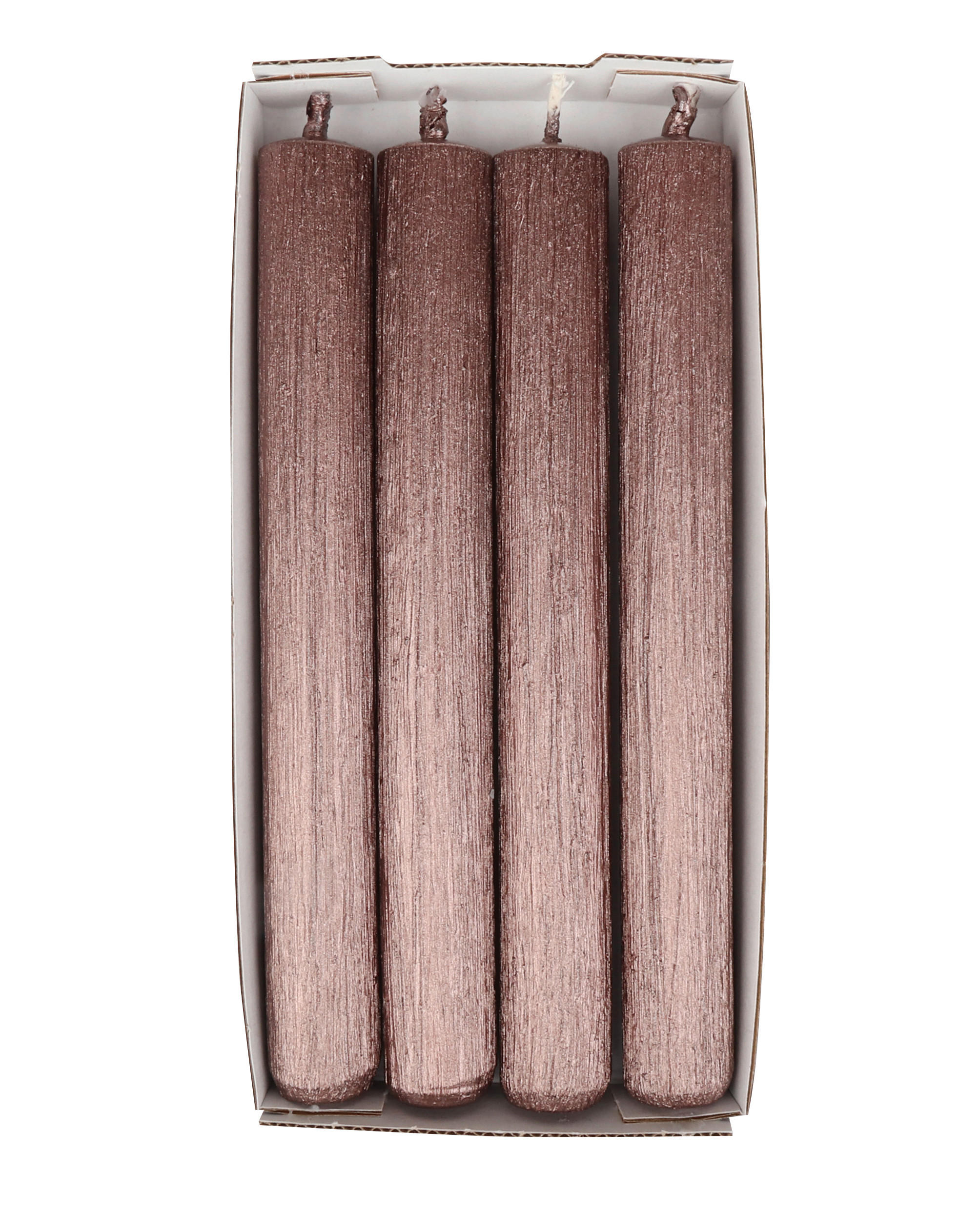 KERZE - Braun, Basics, Paraffin (2,2/18,0cm) - Ambia Home