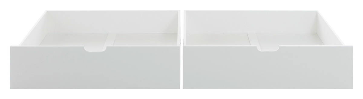 SÄNGLÅDA vit  - vit, Klassisk, metall/trä (99/26/91cm) - Stylife