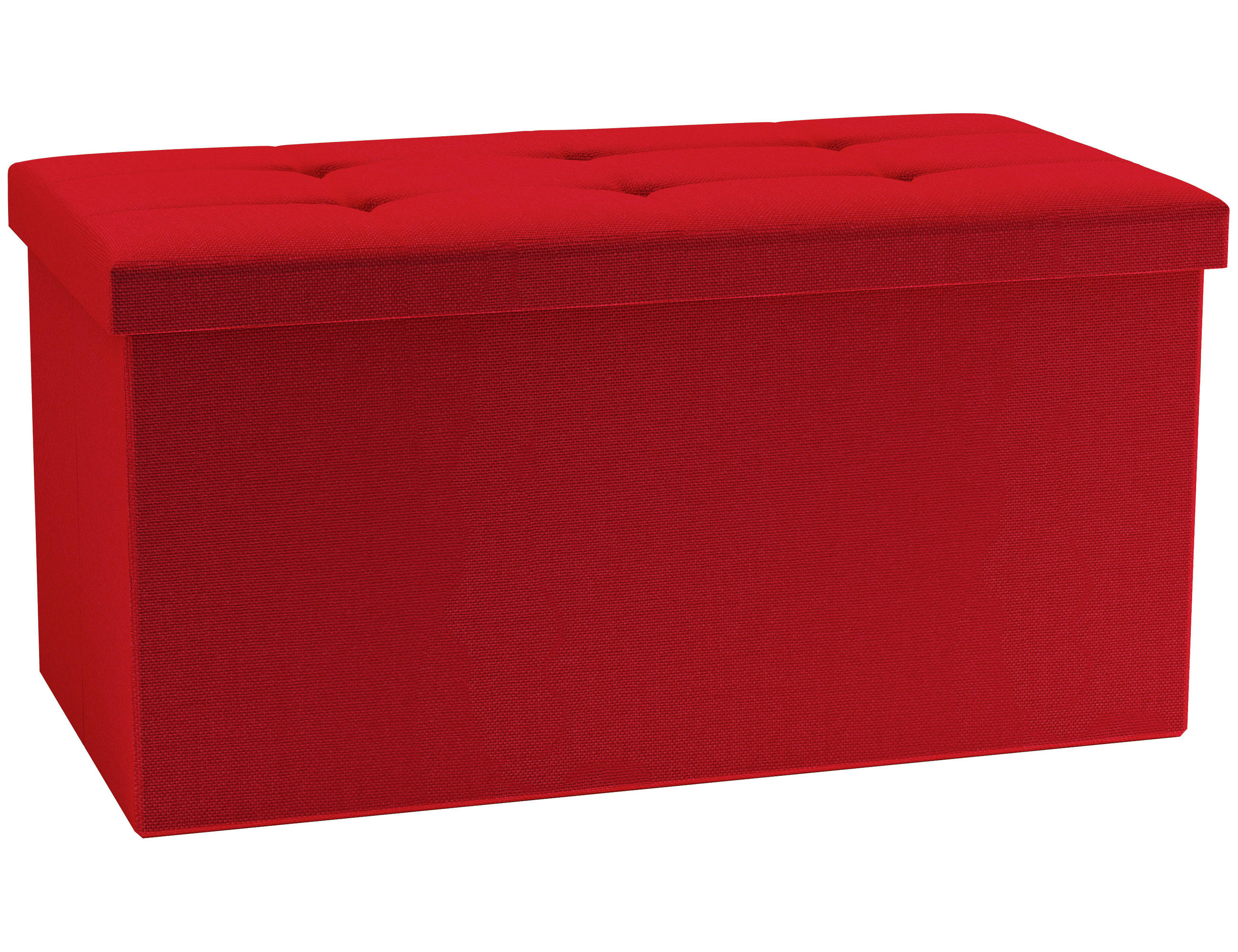 SITZBOX  - Rot, Basics, Kunststoff (76/38/38cm) - MID.YOU