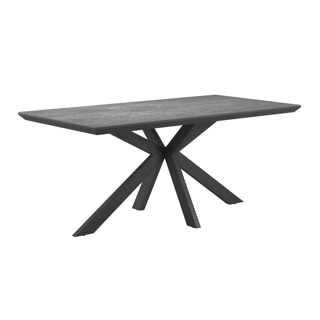 Esstisch Steve 1 180x90 Cm Schwarz