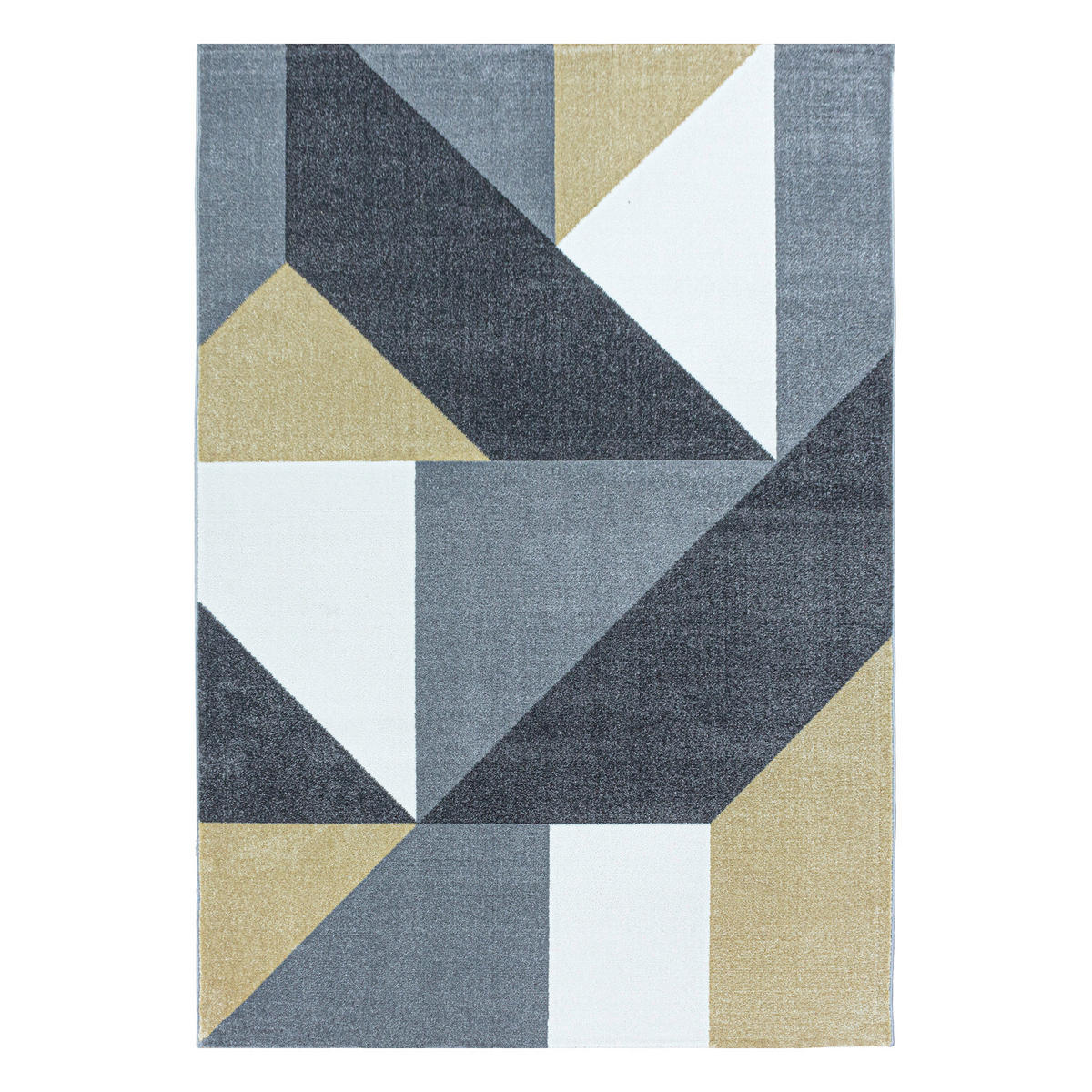 VÄVD MATTA 120/170 cm Ottawa 4205 gelb  - gul, Design, textil (120/170cm)