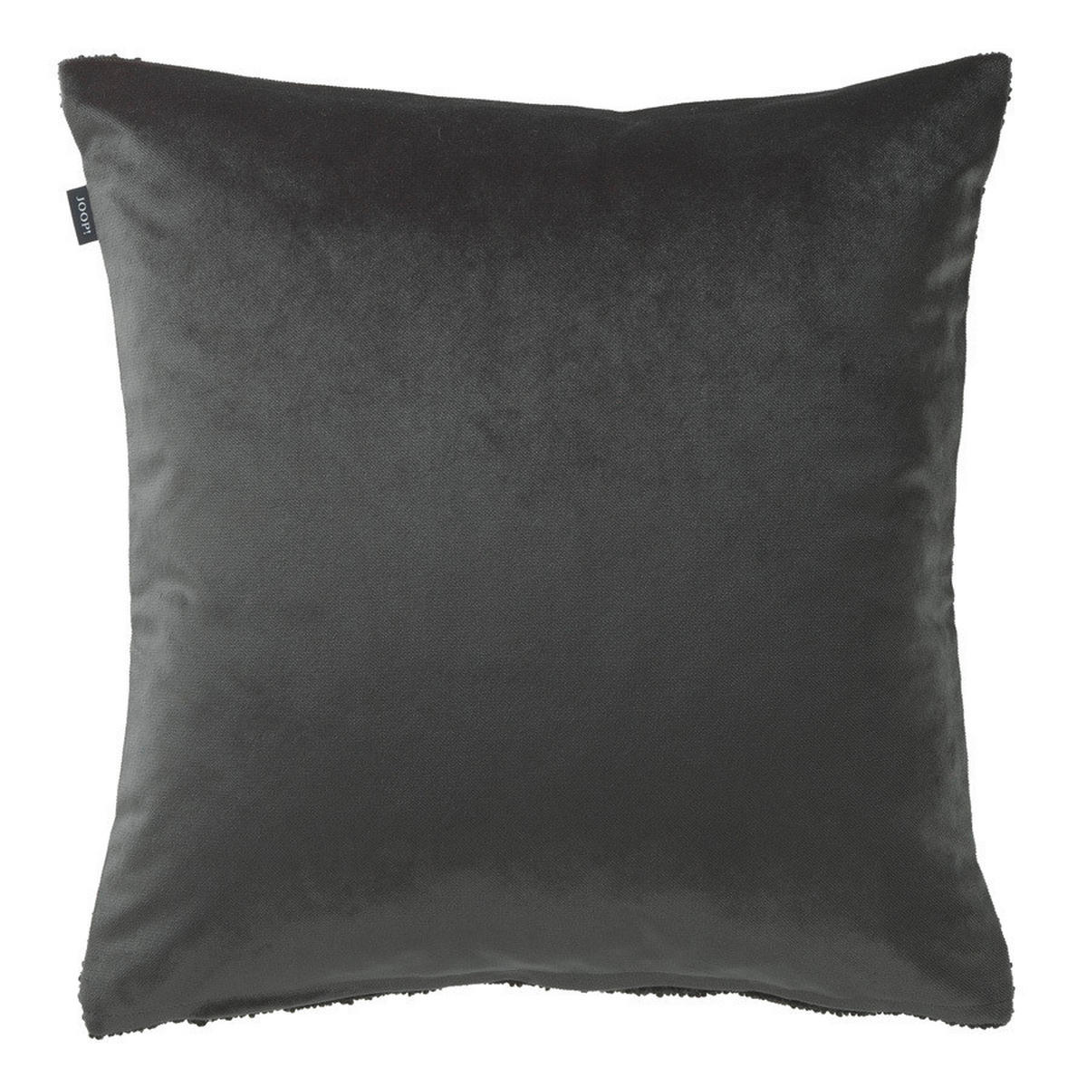 KISSENHÜLLE J! TOUCH 40/40 cm  - Dunkelgrau/Anthrazit, Basics, Textil (40/40cm) - Joop!