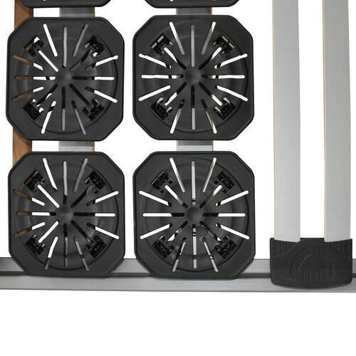 LAMELOVÝ ROŠT,  (pro rám) 90/200 cm - bílá/světle šedá, Basics, dřevo/plast (90/200cm) - Dieter Knoll