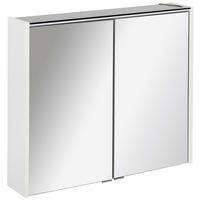 SPIEGELSCHRANK 80/68,3/16 cm  - Silberfarben/Schwarz, MODERN, Glas/Holzwerkstoff (80/68,3/16cm) - Voleo