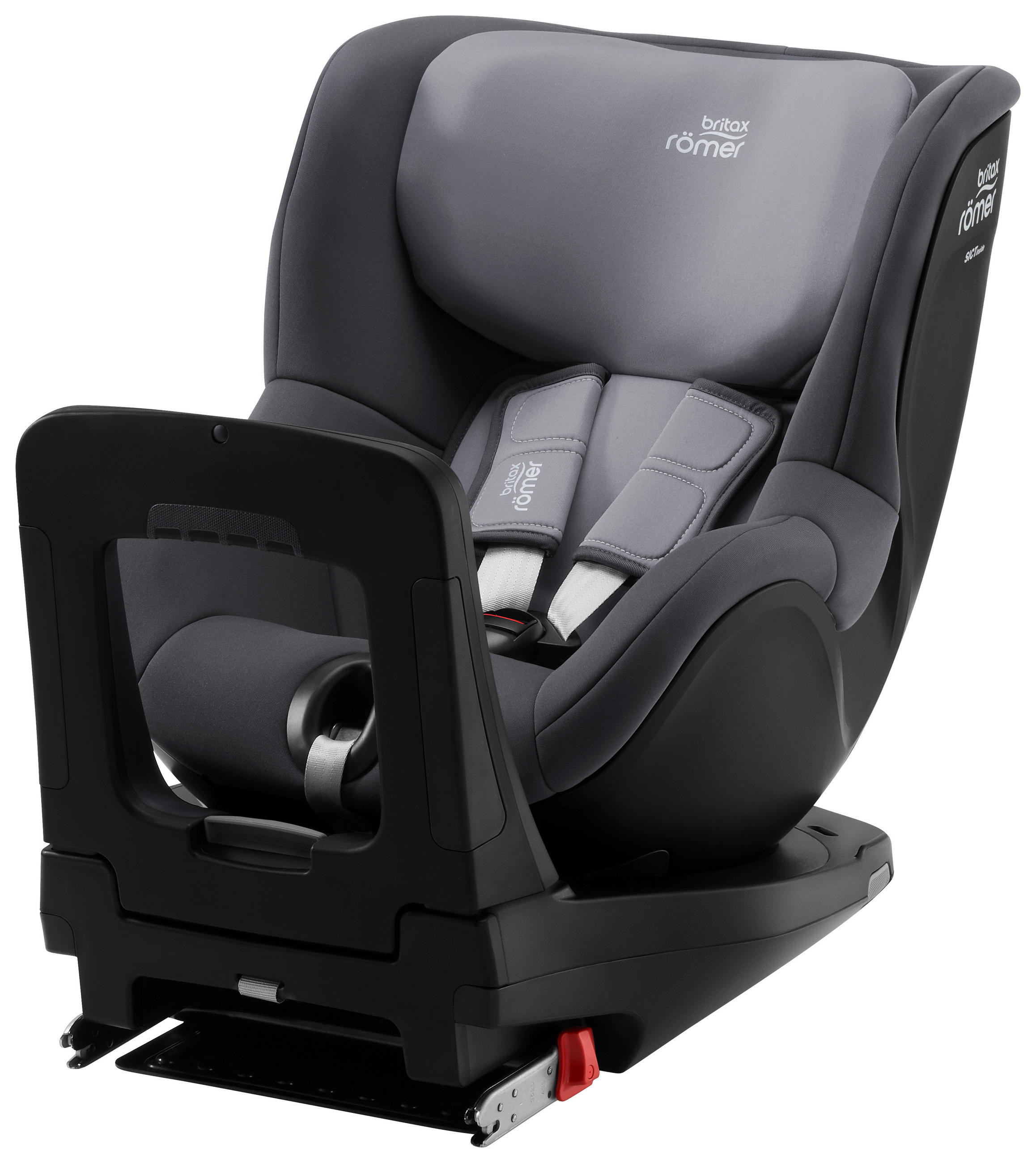 REBOARDER-KINDERSITZ DUALFIX PRO M  - Dunkelgrau/Grau, Basics (44/48/74cm) - Britax Römer